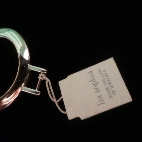 Lia Sophia circle links bracelet NWT 8 In. Long - Picture 3 of 4